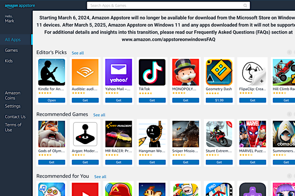 Amazon Appstore For Android Apps On Windows Screenshot.png