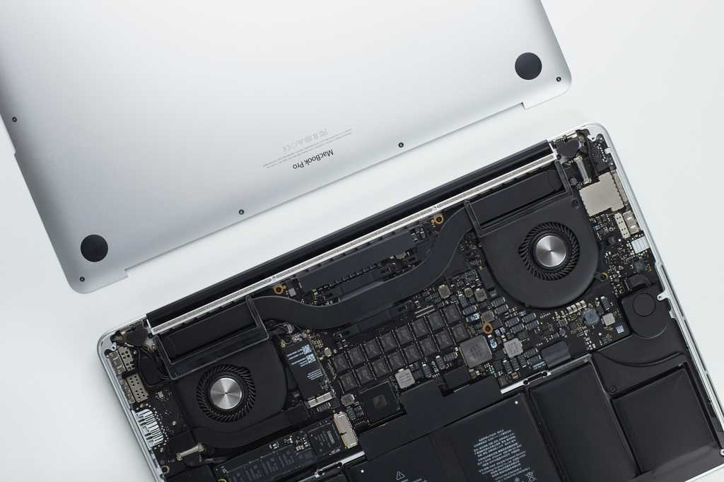 Macbook Pro Laptop Broken Down With Internal Components Exposed Hero.jpg