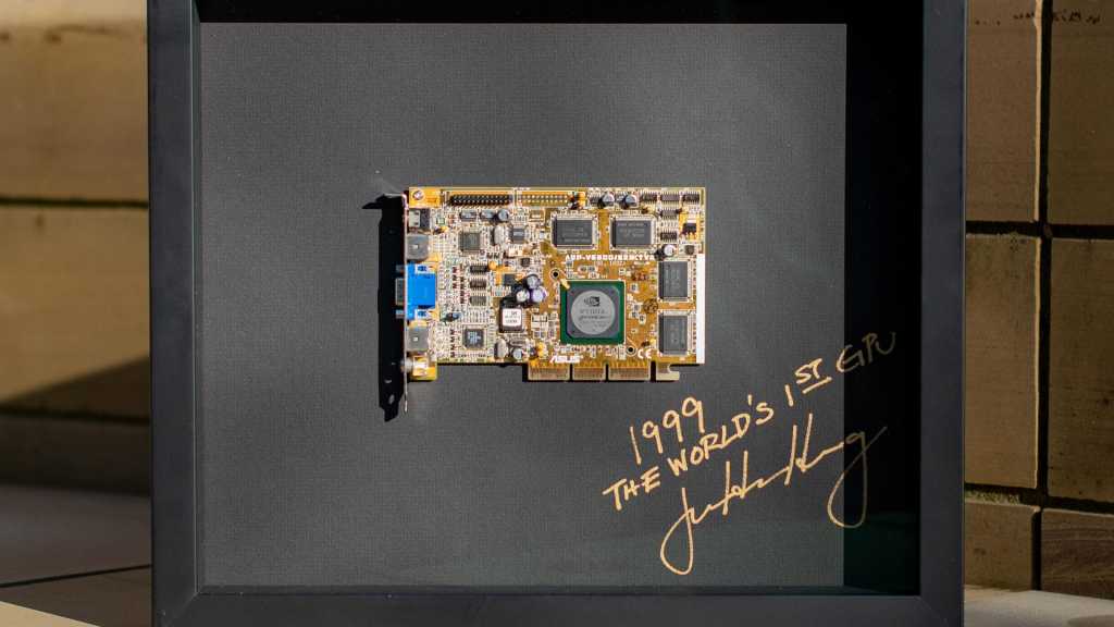 Framed Nvidia Geforce 256 Signed By Jensen Huang 1.jpg