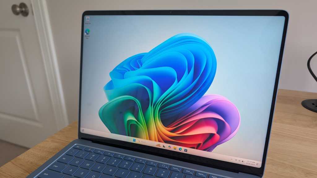 Microsoft Surface Laptop Showing Bare Copilot Wallpaper 1.jpg