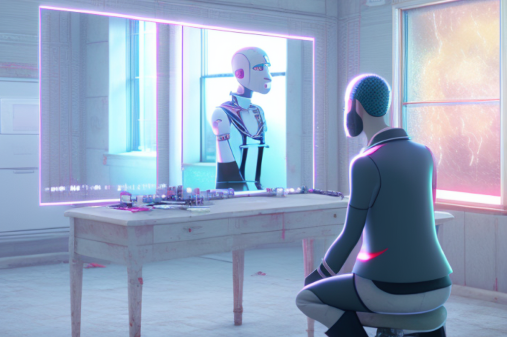 3302555334 fake ai trying to impersonate someone else looking in a mirror 4k cms primary.png