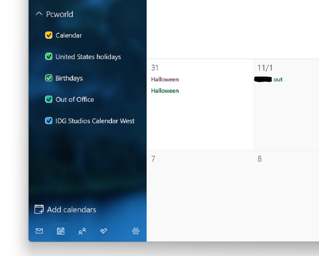 Windows 11 calendar shared calendars.png