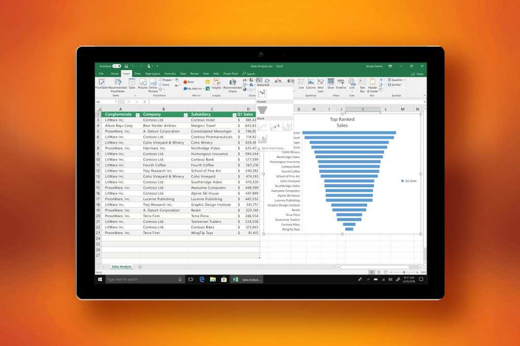 Microsoft office 2019 new chart types include funnel charts and 2d maps 100761783 orig.jpg